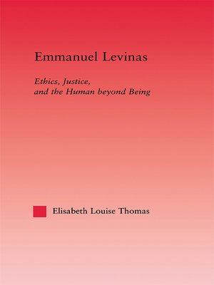 cover image of Emmanuel Levinas